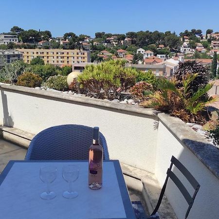 Grand Studio Terrasse De Standing, Pleine Vue Village Et Mer カリー・ル・ルエ エクステリア 写真